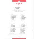 ajax v chelsea 2010 football teamsheet