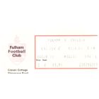 Fulham v Chelsea Football Ticket