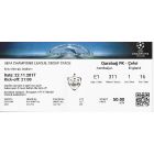 Qarabag V Chelsea Ticket 22/11/2017