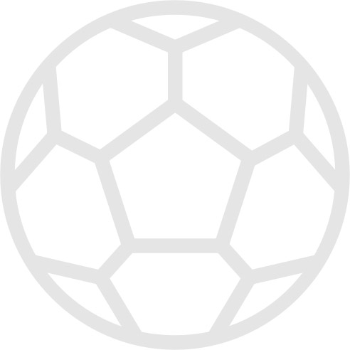 At Chelsea England v Bulgaria official programme 25/09/1957 in very