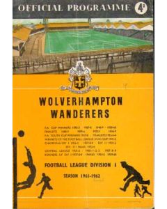 Wolverhampton Wanderers vChelsea 23/04/1962