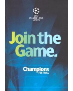 2012 Champions League Final Chelsea v Bayern Munich Official Pre-Final Champions Festival booklet in English 16-19/05/2012