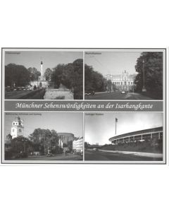Postcard Showing TSV Munchen Stadium exterior