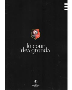 Rennes v Chelsea 24/11/2020 Official Programme also covers Rennes v Seville and Krasnodar