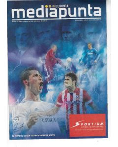 Atletico Madrid v Chelsea 22/4/2014 Programme 