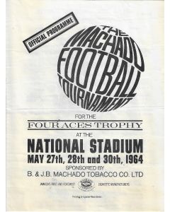 In  Jamaica Wolves v Chelsea 29/5 and 2/6 1964 Official Programme