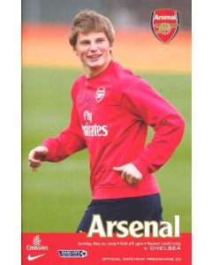 Arsenal v Chelsea official programme 10/05/2009