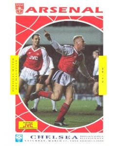 Arsenal v Chelsea official programme 17/03/1990