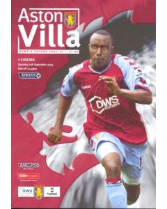 Aston Villa vChelsea official programme 11/09/2004