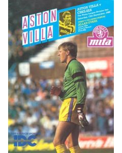 Aston Villa vChelsea official programme 15/11/1986