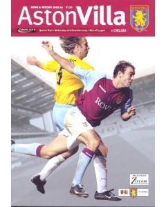 Aston Villa vChelsea Official Programme 17/12/2003