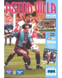 Aston Villa vChelsea official programme 22/01/2000