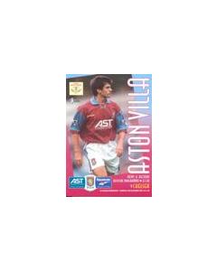 Aston Villa vChelsea official programme 26/12/1996 Carling Premiership