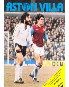 Aston Villa vChelsea official programme 28/04/1979,