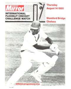 AtChelsea International Floodlit Cricket Challenge Match 14/08/1980