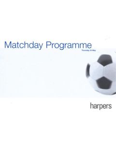 At Chelsea - Amateur football matches with players from the wine and food industry, organized by Harpers official programme 24/05/2001