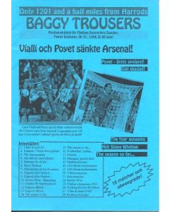 Baggy Trousers - Chelsea Swedish Supporters Club Fanzine of 1998