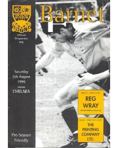 Barnet vChelsea official programme 05/08/1995