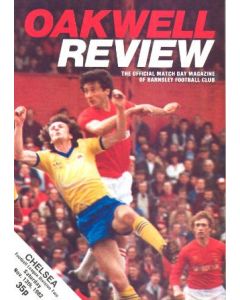 Barnsley vChelsea official programme 13/11/1982