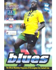 Birmingham City vChelsea official programme 17/07/1999 Pre-Season Friendly