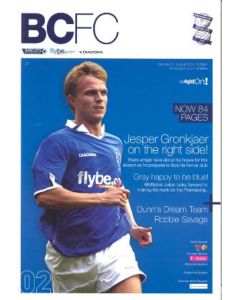 Birmingham City vChelsea official programme 21/08/2004