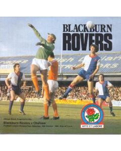 Blackburn Rovers vChelsea official programme 18/10/1980