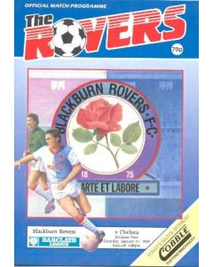Blackburn Rovers vChelsea official programme 21/01/1989