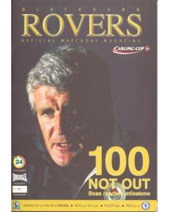 Blackburn Rovers vChelsea official programme 25/10/2006