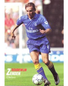 Chelsea - Boudewijn Zenden unofficial Thai produced colour postcard