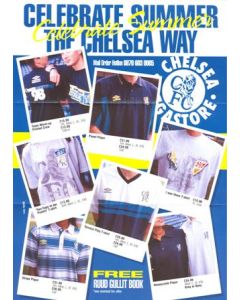 Chelsea Merchandising Mail Order Hotline leaflet