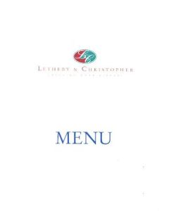 2000 Charity Shield Chelsea v Manchester United Official Menu