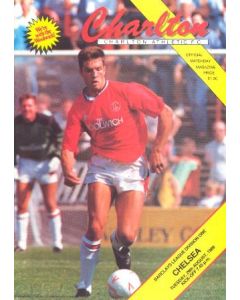 Charlton Athletic vChelsea official programme 29/08/1989
