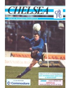 Chelsea v Arsenal official programme 02/02/1991