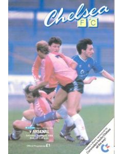 Chelsea v Arsenal official programme 02/04/1988