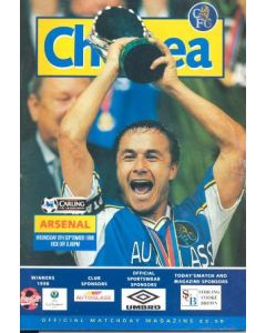 Chelsea v Arsenal official programme 09/09/1998