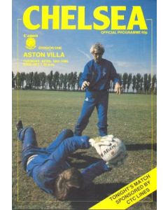 Chelsea v Aston Villa official programme 16/04/1985