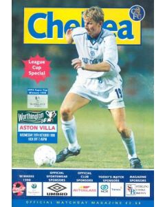 Chelsea v Aston Villa official programme 28/10/1998