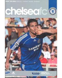 Chelsea v Aston Villa official programme 30/09/2006