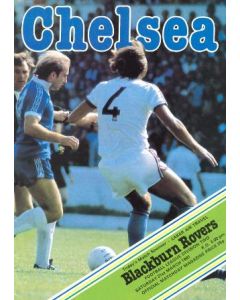 Chelsea v Blackburn Rovers official programme 21/03/1981