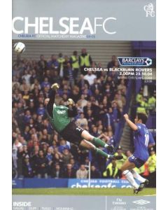 Chelsea v Blackburn Rovers official programme 23/10/2004