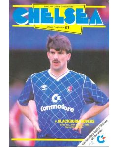 Chelsea v Blackburn Rovers official programme 27/08/1988