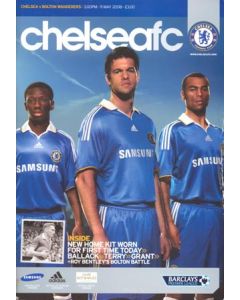 Chelsea v Bolton Wanderers official programme 11/05/2008