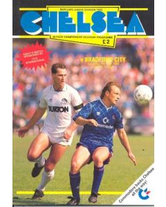 Chelsea v Bradford City official programme 06/05/1989