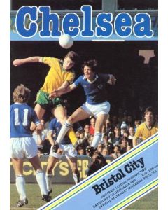 Chelsea v Bristol City official programme 27/12/1980
