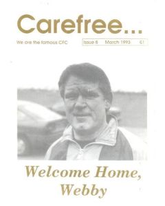 Chelsea Carefree Fanzine No:8 of March 1993