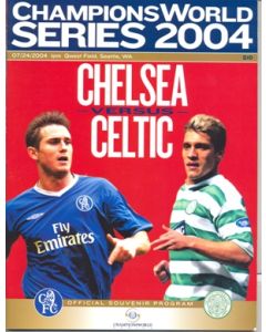 In the USA -Chelsea v Celtic in Seattle official programme 24/07/2004