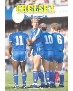 Chelsea v Charlton Athletic official programme 04/10/1986