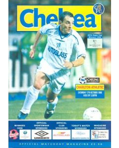 Chelsea v Charlton Athletic official programme 17/10/1998