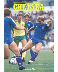 Chelsea v Coventry City official programme 02/09/1986