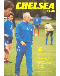 Chelsea v Coventry City official programme 20/08/1985